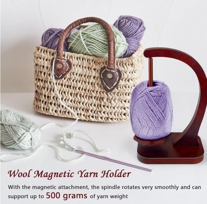 금속 자석 회전 메커니즘 직물 가닥 스핀러 넥팅 및 크로켓