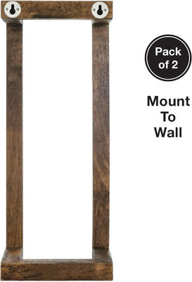 202405 벽에 장착 된 목재 수건 기기