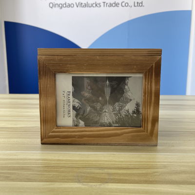 나무 사진 프레임 저장 상자 21x21x17cm 크기와 사용자 정의 가능한 색상 옵션
