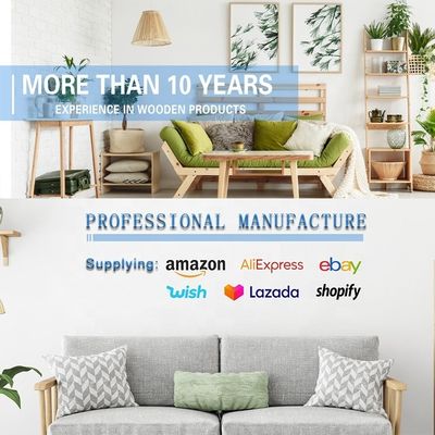 나무 사진 프레임 저장 상자 21x21x17cm 크기와 사용자 정의 가능한 색상 옵션