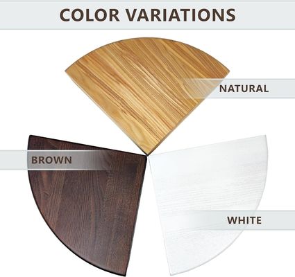 TV 액세서리 및 작은 식물 사진 프레임 저장을위한 벽에 장착 된 목재 코너 셸프