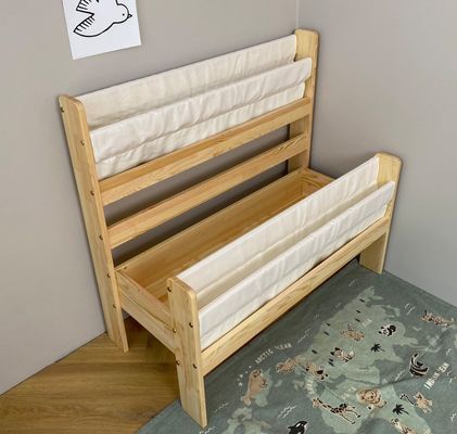 몽테소리 목책棚 유아용 숨겨진 저장 및 공간 절약 기능