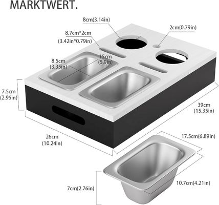 사용자 지정 로고 인기가있는 소파 바 스냅 박스 소파 조직기 부대 테이블