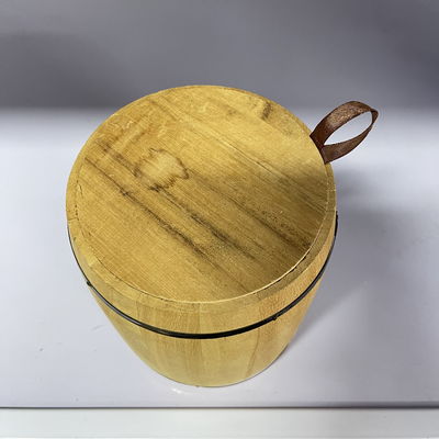 사용자 지정 로고 12.5x16cm 파울루니아 목재 배럴은 고객들을 위해 허용됩니다.
