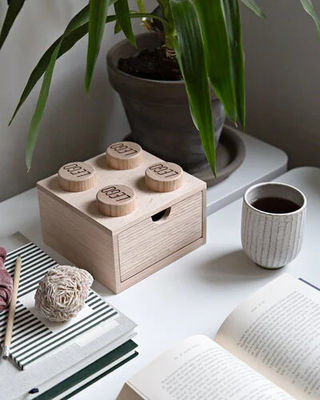 맞춤 주문 받아 들인 레고 목재 책상 드로이어 4 비누로 된 오크 박스 어린이 보석