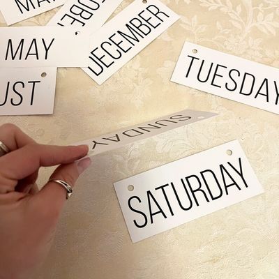 주방 장식 및 조직을 위한 모든 계절의 목재 프레임 매일 기억 크레드 보드