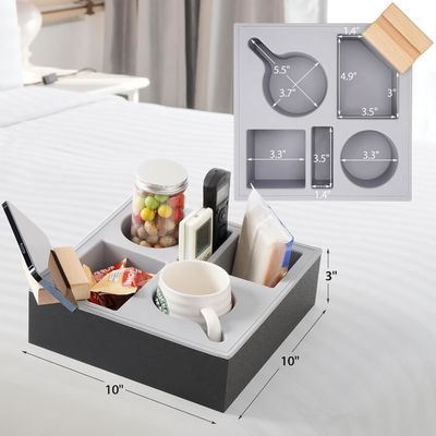 실리콘 목조 소파 캐디 조직기 방수 소파 자동차 주문을 받아