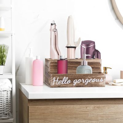 이 목발 건조기 와 직선기 소지판 을 사용 하여 욕실 을 손쉽게 정리 하십시오