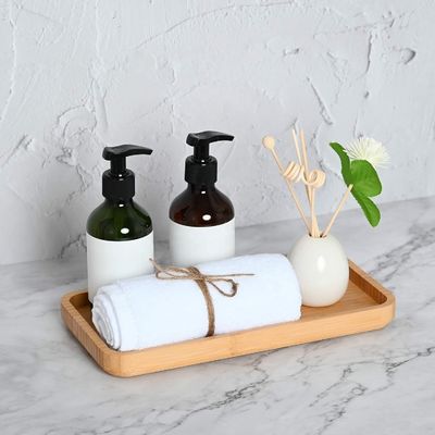 뜨거운 현대 유기농 겹쳐질 수 있는 야자나무 서비스 트레이 차 그릇을 위한 무료 샘플 요금