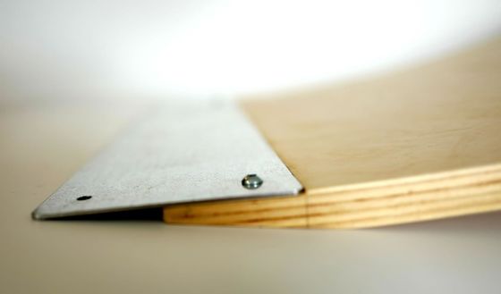 7.9 "스케이트보드 자전거 롤러와 RC 자동차를 위한 화려한 목재 발사 발사장 일반 목재 상자