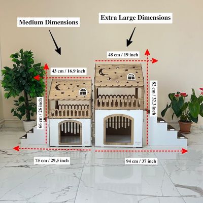 현대 고양이 가구 고양이 및 작은 동물을위한 맞춤형 모양의 목조 토끼 집