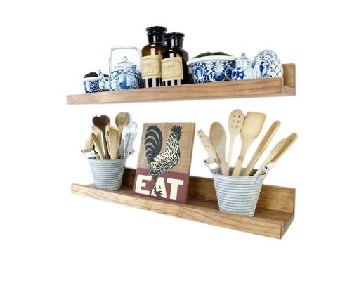 사용자 지정 로고 가려진 가정 장식용 나무 그림 기판 떠있는 선반