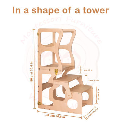 어린이 테이블 및 활동 타워를위한 샘플 무료 학습 의자