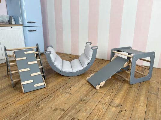 모네소리 등산 세트 유아용 실내 삼각형 등산