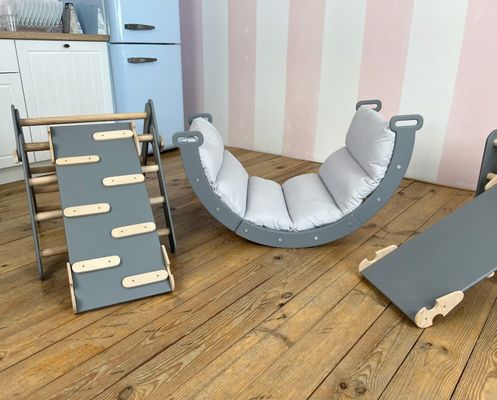 모네소리 등산 세트 유아용 실내 삼각형 등산