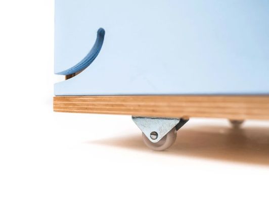 바퀴에 나무 장난감 상자 어린이 장난감 조직에 대한 귀하의 요청에 따라 맞춤