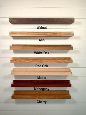 목재 집 장식 촌락 스타일 고형 목재 부동 선반 사용자 정의 옵션