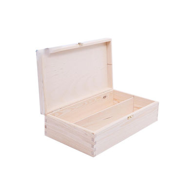 선물 패키지 34x20x10cm의 불완전 소나무 목포 와인 상자