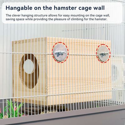 저렴한 가격에 단단한 패턴의 나무 소동물 은신지