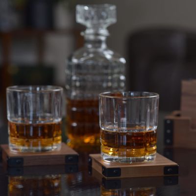 단단한 나무 커피 컵 홀더 테이블 장식 액세서리를위한 창의적인 단열 매트