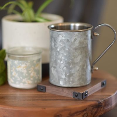 단단한 나무 커피 컵 홀더 테이블 장식 액세서리를위한 창의적인 단열 매트