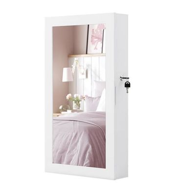 맞춤 서비스 흰색 보석 6 개의 드로거와 단단한 목재 구조와 함께 옷장