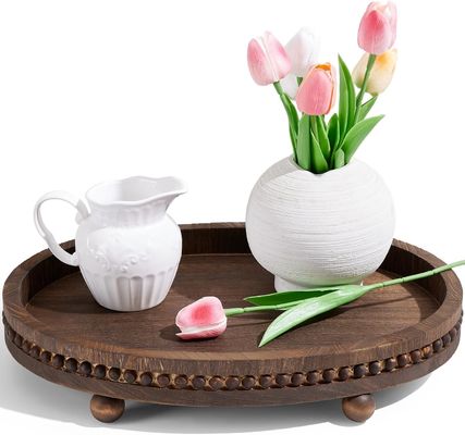 맞춤형 디자인 목재 장식 트레이 주방 및 식탁