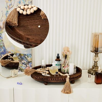 맞춤형 디자인 목재 장식 트레이 주방 및 식탁