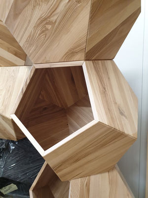 가구 저장 컨테이너 고양이 침대 석재와 사이드 테이블과 현대적인 디자인 동굴