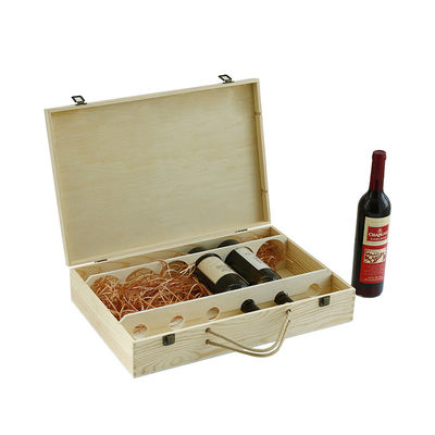 튜버 와인 액세서리 체스 목화 상자 수작업 6 병 수납