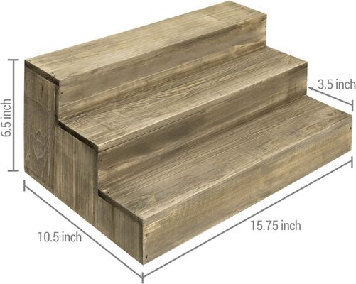 OEM 주문 받아 들일 수 있는 목재 디저트 스탠드 컵 케이크 리저 디스플레이