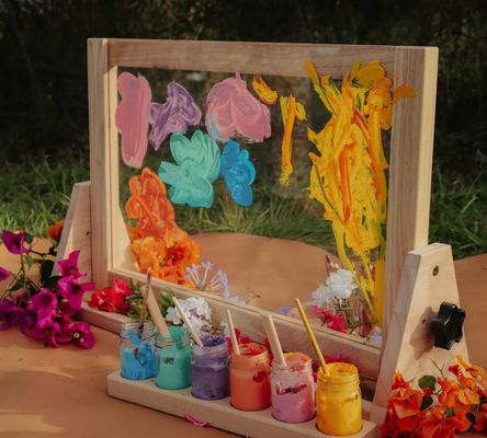 샘플 요금 및 인쇄 전문 샘플 결과를 위해 4 in 1 목재 테이블 기판