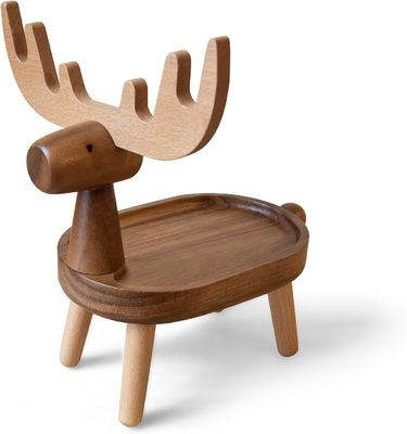 가정용 장식용 목재 포획 트레이 사용자 정의 모양 7.75 "L x 7.75" W x 48.5 "H