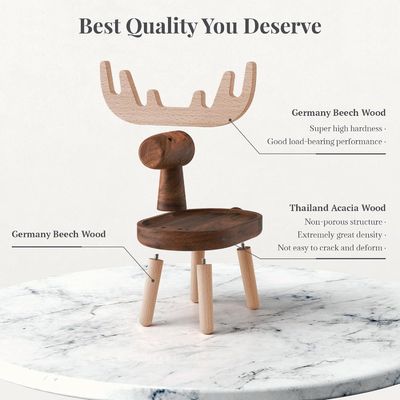 가정용 장식용 목재 포획 트레이 사용자 정의 모양 7.75 "L x 7.75" W x 48.5 "H