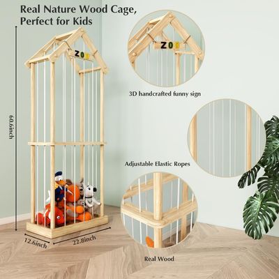 표본 무료 또는 반환 될 것입니다 포장 동물 동물원 나무 부드러운 장난감 저장