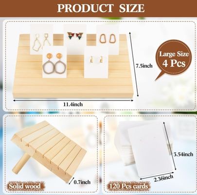 조직화 된 보석 표시 및 보관을위한 기능성 다기능 귀걸이 홀더