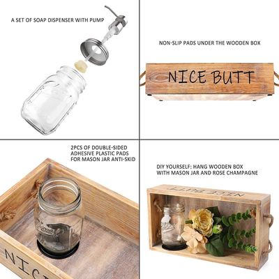 빵 과자 저장 및 가정 장식용 산업용 목재 식품 용기 트레이 수작업