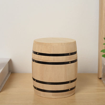 목재 평색 저장 배럴 당신의 선호도에 맞게 사용자 정의