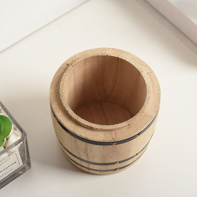 목재 평색 저장 배럴 당신의 선호도에 맞게 사용자 정의