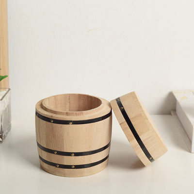 목재 평색 저장 배럴 당신의 선호도에 맞게 사용자 정의