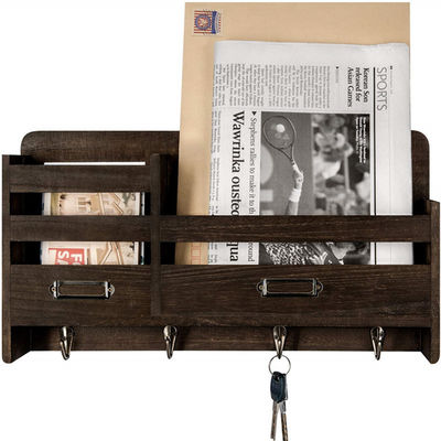 벽에 장착된 선반 옷 벽 장식용 휴지 키 홀더 사용자 정의 로고