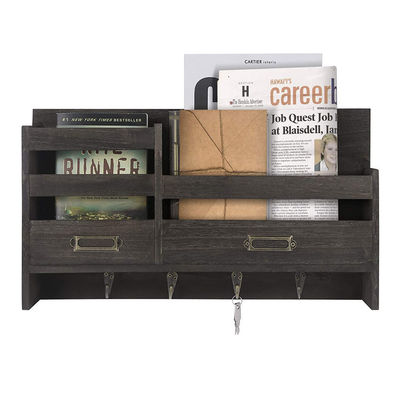 벽에 장착된 선반 옷 벽 장식용 휴지 키 홀더 사용자 정의 로고