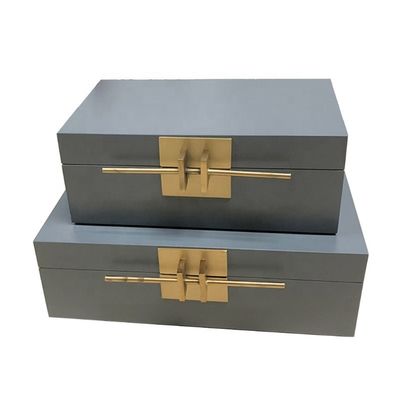 환경 디자인 및 사용자 지정 로고와 함께 사용자 지정 고급 나무 시계 상자 허용