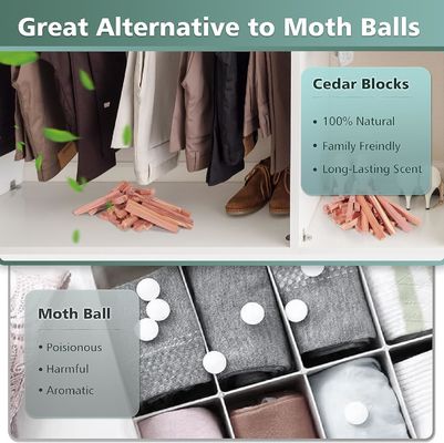 드로저 와 옷장 에 향기 있는 신장 블록 을 사용 하여 정리 하십시오. 일반 크기 또는 사용자 지정