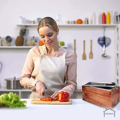 스테인리스 스틸 부엌 비료 통 접이식 뚜?? 과 강물 방지 삽입