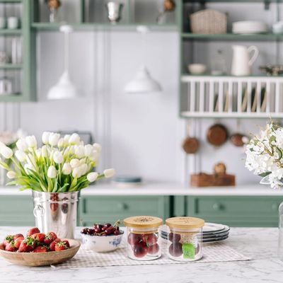 실리콘 밀폐 고리 가 있는 나무 평면 색의 대나무 잔 뚜??