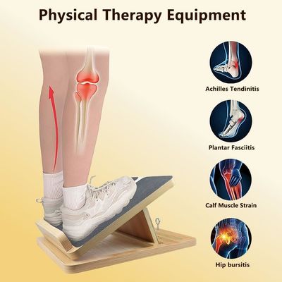 발가락 뻗기 및 발목 유연성을 위한 조정 가능한 기울기판