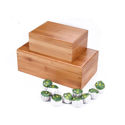 손으로 만든 생분해 가능한 대나무 저장 상자 선물 공예품 상자 대나무 또는 사용자 지정 나무