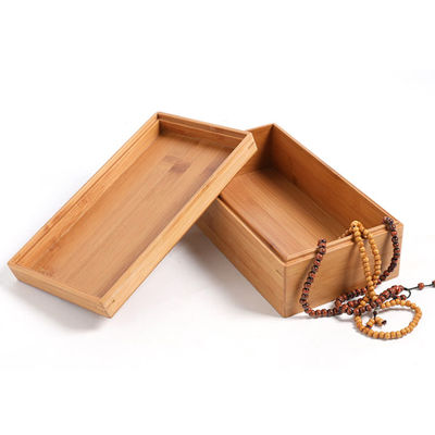 손으로 만든 생분해 가능한 대나무 저장 상자 선물 공예품 상자 대나무 또는 사용자 지정 나무