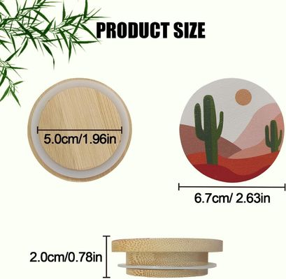 8 세리콘 봉인 반지, 맞춤형 크기의 다채로운 보호 패턴, 대나무 뚜??